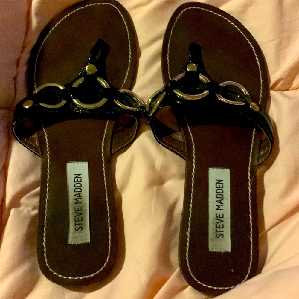 Steve Madden size 7 flip flops